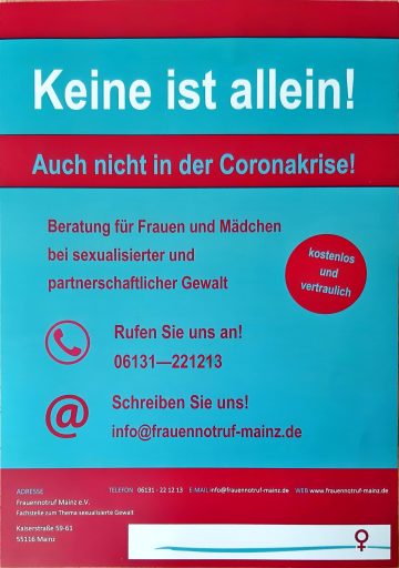Info Frauennotruf Mainz
