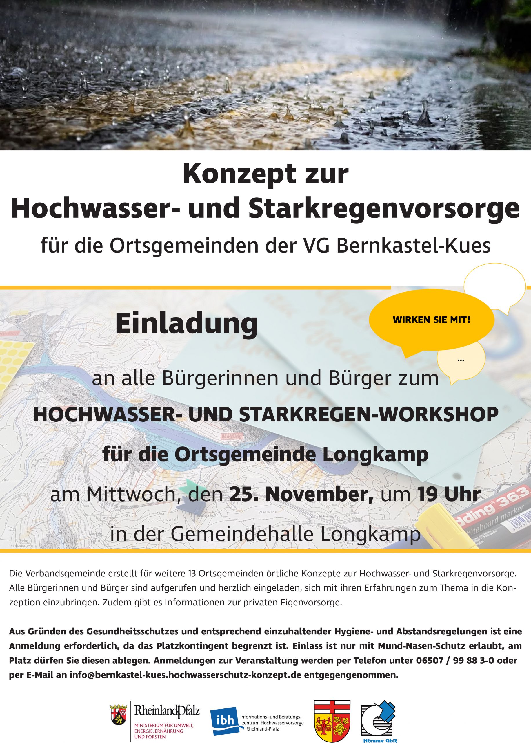 Konzept zur Hochwasser- und Starkregenvorsorge