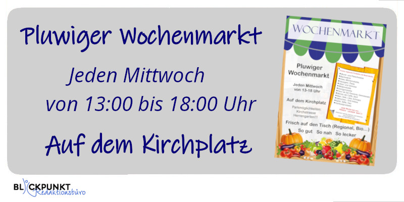 Wochenmarkt - Mittwochs in Pluwig